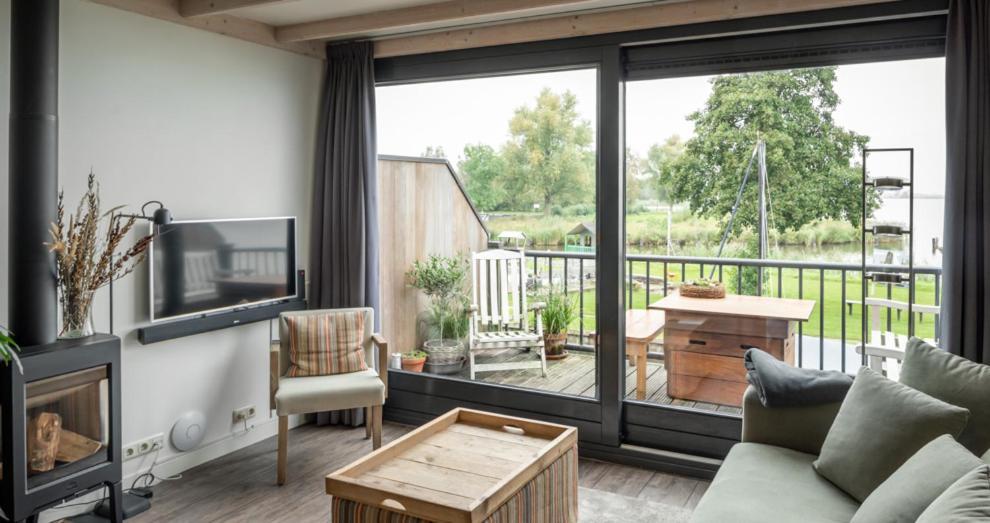 Apartament Het Schiphuys Langweer Zewnętrze zdjęcie