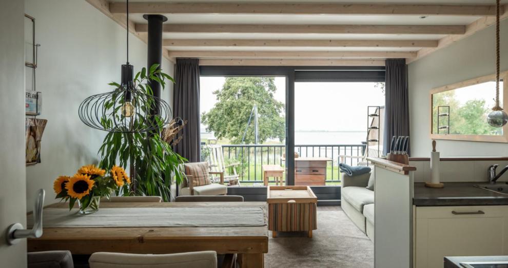 Apartament Het Schiphuys Langweer Zewnętrze zdjęcie